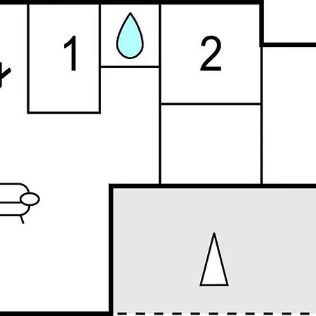 Дом отдыха Two-bedroom In *